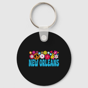 70s New Orleans  Key Ring