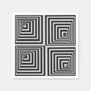 70s Op Art Napkin