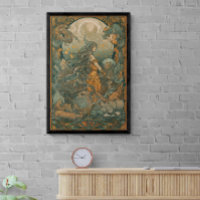 70s Psychedelic Hippie Chick AI Art | Retro