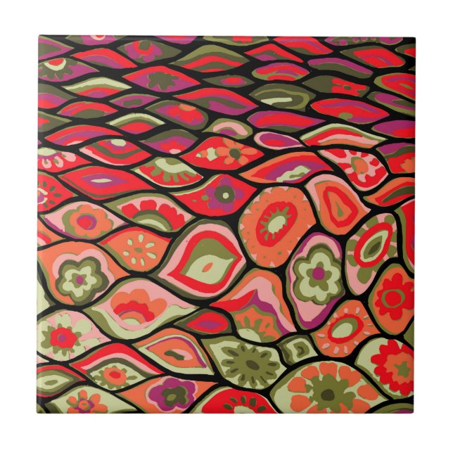 70s psychedelic tile (Front)