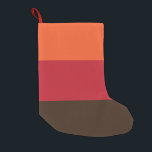 70s Retro 3 Striped Vintage Colour Pattern Small Christmas Stocking<br><div class="desc">70s Retro Three Stripe Vintage Colour Pattern

Globe Trotters specialises in idiosyncratic imagery from around the globe. Here you will find unique Greeting Cards,  Postcards,  Posters,  Mousepads and more.</div>