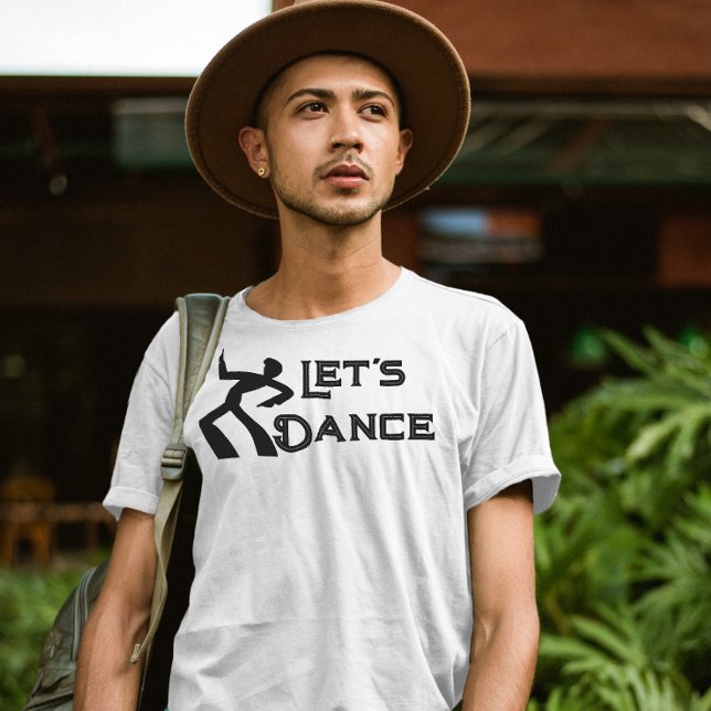 70s retro Disco music vibes Let's dance T-Shirt (Creator Uploaded)
