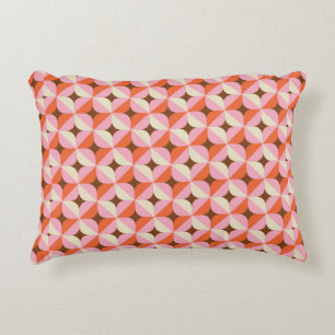 70s Retro Geometric Vintage Pattern Decorative Cushion