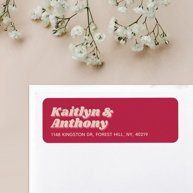 70's Retro Groovy Viva Magenta Wedding (Creator Uploaded)