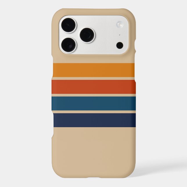 70s Retro iPhone 17 Pro Max Case (Back)