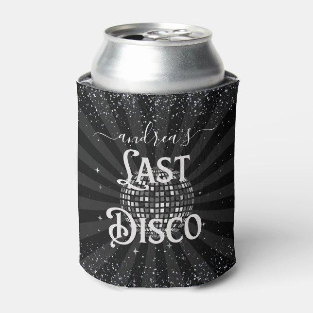 70s Retro Last Disco Bachelorette Party Weekend    Can Cooler (Can Front)