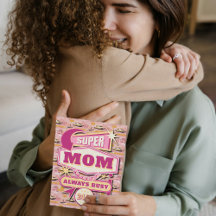 70's Retro Vegas Style Super Mum Always Busy 24/7