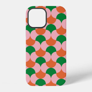 70s retro vintage pattern backgroundretro, 70s, ge iPhone 12 case