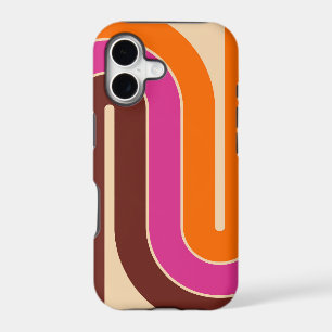 70s Retro Vintage Style Geometric Design