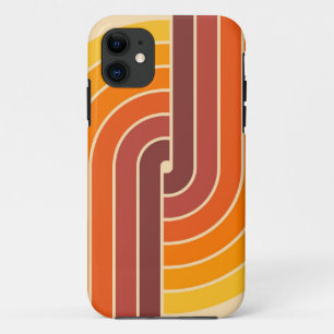 70s Retro Vintage Style Geometric Pattern Case-Mate iPhone Case