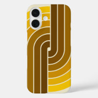 70s Retro Vintage Style Geometric Pattern