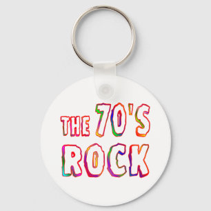 70s Rock Key Ring