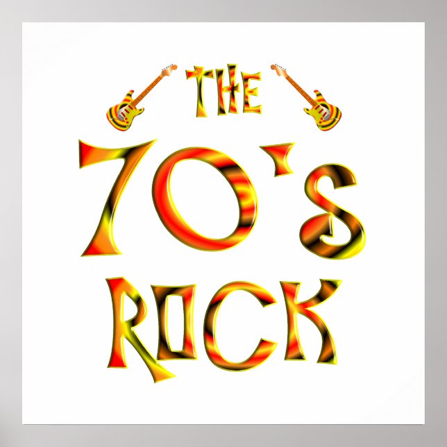70's Rock Poster (Front)