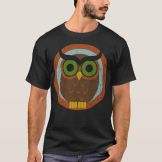 70s Style Owl faded Phone Case T-Shirt