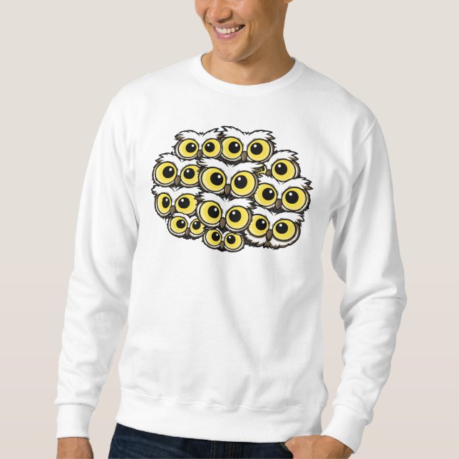 70s Style Owl Sweatshirt (Front)