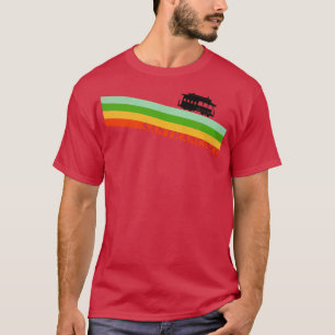 70s Style San Francisco Trolley Stripe T-Shirt