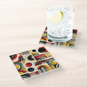 70s Urban Flow Glass Coaster