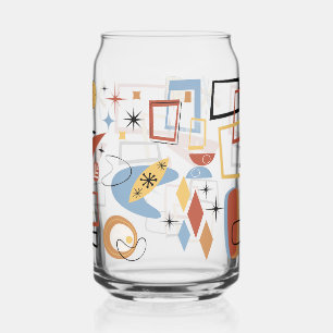 70s vibe flowers can glass