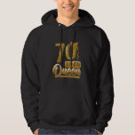 70th Birthday 70 BIRTHDAY QUEEN Funny Women 70 Yea Hoodie<br><div class="desc">70th Birthday 70 BIRTHDAY QUEEN Funny Women 70 Years</div>