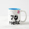 70th Birthday 70 Rocks Butterfly Gift Mug