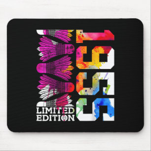 70th Birthday Badminton Limited Edition 1955 Mouse Pad