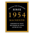 70th Birthday Born 1956 Photo Template Giant