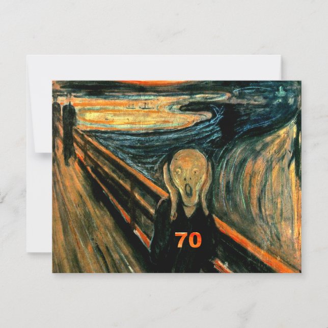 70th Birthday Card (Front)