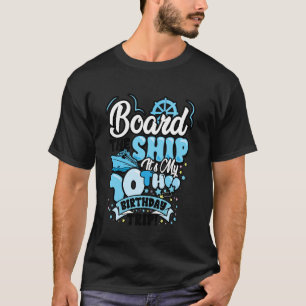 70th Birthday Cruise Trip Board the Ship 70 Years T-Shirt