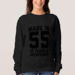 70th Birthday for Men Women Mum Dad Father Age 70  Sweatshirt<br><div class="desc">70th Birthday for Men Women Mum Dad Father Age 70 Year Old</div>