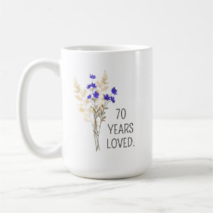 70th Birthday Gifts, 1955 Birthday, 70th Birthday Coffee Mug