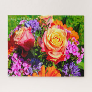 70th  Birthday Granny. Jigsaw Puzzle