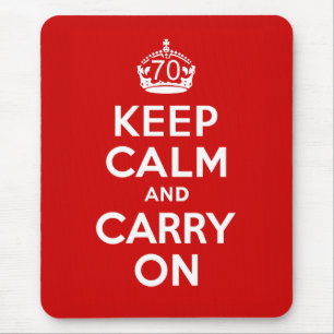 70th Birthday Mouse Pad