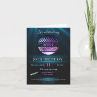 70th birthday party invitation 