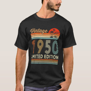 70Th Birthday Vintage 1952 Limited Edition 70 Year T-Shirt