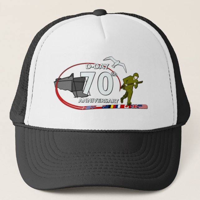 70th D-Day anniversary Trucker Hat (Front)