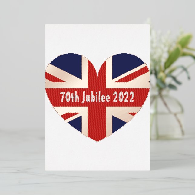 70th Jubilee 2022 England Flag (Standing Front)