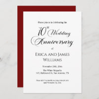 70th Platinum Wedding Anniversary Elegant Script
