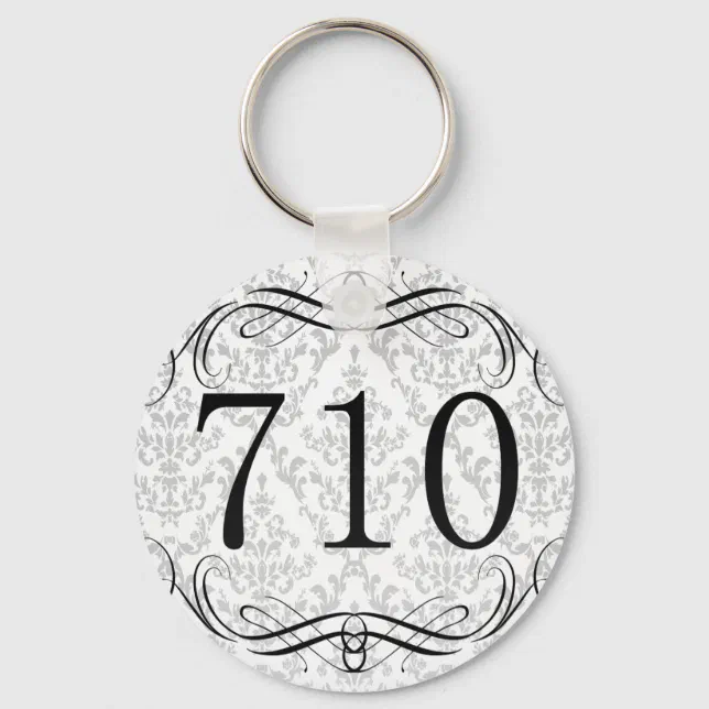 710 Area Code Key Ring | Zazzle.co.nz