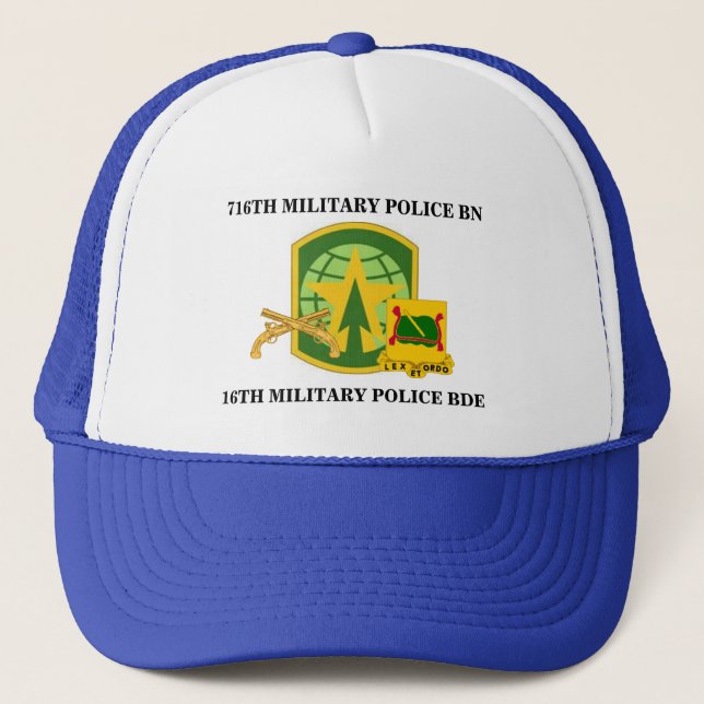 716TH MILITARY POLICE BATTALION HAT (Front)