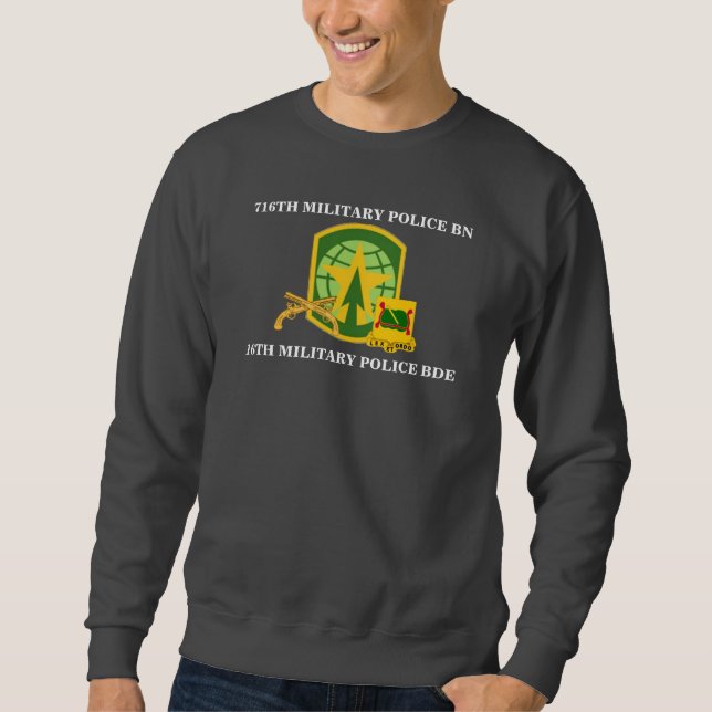 716TH MILITARY POLICE BATTALION SWEATSHIRT (Front)