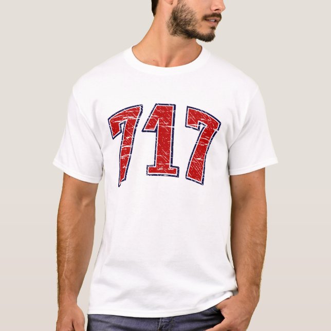 717 (Area Code) T-shirt (Front)