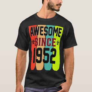 71 Year Old Vintage 1952 71nd Birthday T-Shirt