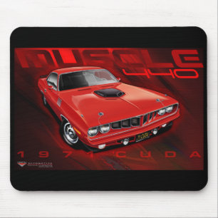 71Cuda11x17-new Mouse Pad