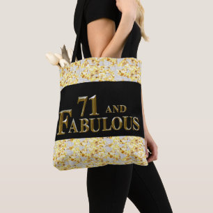 71st Birthday Tote Bag