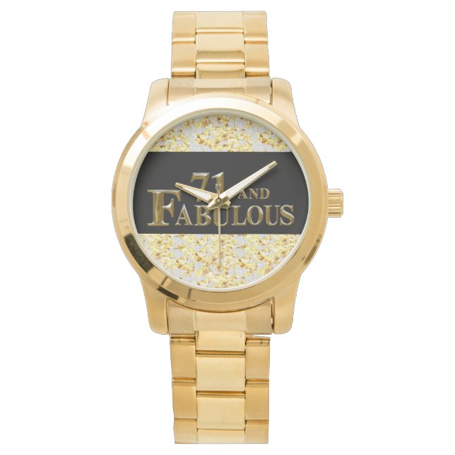 71st  Birthday  Watch (Front)