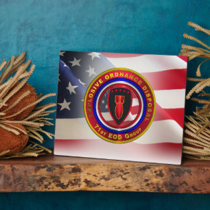 71st Explosive Ordnance Disposal Group  Plaque
