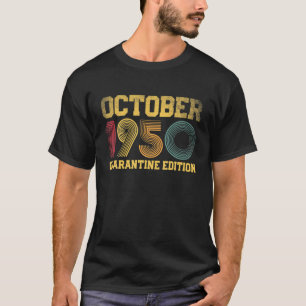 71Th Birthday Vintage 1950 71 Years Old For Women T-Shirt