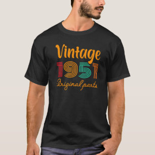 71th Birthday Vintage 1951 Year Birthday 1951 Orig T-Shirt