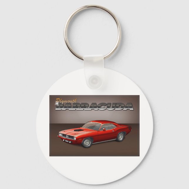 72-74 Barracuda Key Ring (Front)