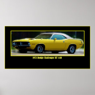 '72 CHALLENGER 440 POSTER